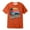 Orange, variant on Of Mexico Forever Mens T Shirt Casual Comfort Fit Tee for Daily Wear
