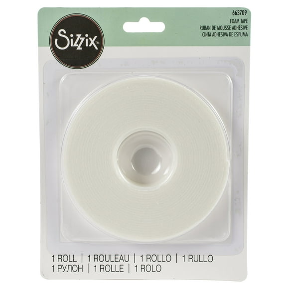 Sizzix 12mm Foam Tape Adhesive for Card Making