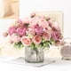 thumbnail image 4 of Artificial Bouquet with Long Stems Fake Silk Flowers Bunches for Valentine's Day Decor Wedding Bouquets Bridal Shower Centerpieces, 4 of 6