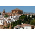 thumbnail image 2 of Jenny Rainbow Fine Art 32x23 Black Ornate Wood Framed with Double Matting Museum Art Print Titled - Ronda Andalusia, 2 of 4
