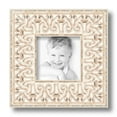 thumbnail image 2 of ArtToFrames 5" x 5" Cream Picture Frame, 5x5 inch Wood Poster Frame (WOM-5086), 2 of 7