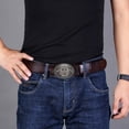 thumbnail image 4 of lanema Carved Belt Buckle for Waist Belt Replacement Cowboy Clothing Accessories, 4 of 13