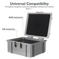 thumbnail image 3 of unbranded Organizador De Baterías Aa Y Aaa Plata Con Compartimentos Múltiples Ideal Para Viaje Y Uso Doméstico, 3 of 6