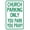 Warning Sign 1, variant on Church Parking Only You Park You Pray Warning Sign 8"x12" - Security Safety Metal Vintage Poster Decor for Church Worship Service Prayer Gathering Faith Event Street Road