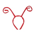 thumbnail image 3 of Diadema con antenas de animales, tocado ajustable para cumpleaños de adultos. Rojo, 3 of 9
