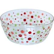 Holiday Time Dots Serving Bowl