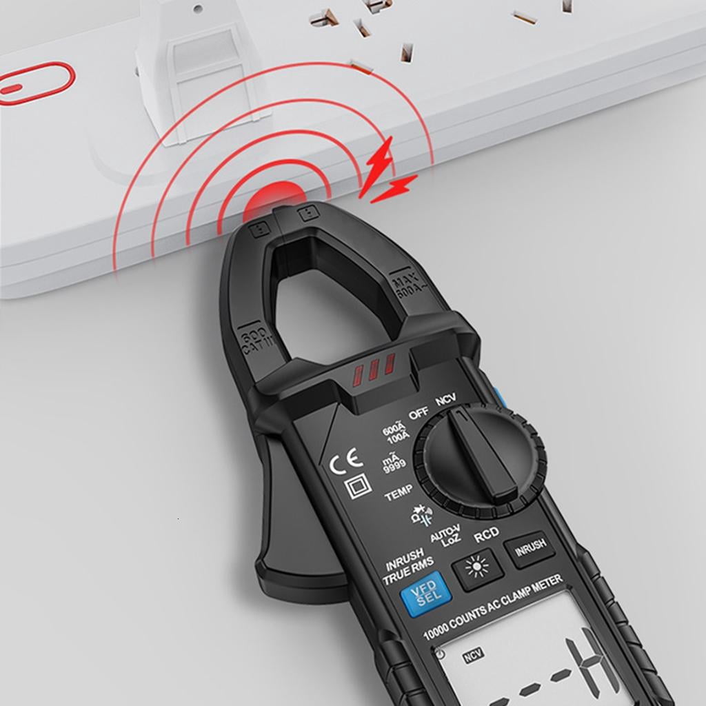 CEORPER Multifunctional Clamp Meter for w/ Backlit & Flashlight Digital Multimeter Voltmeter 200A AC/for DC Current 600V AC/for