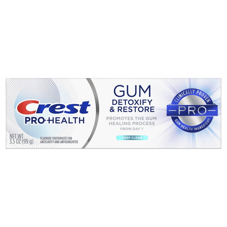 Crest Pro-Health Gum Detoxify, Restore and Deep Clean Fluoride