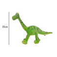 thumbnail image 2 of Muñeca de peluche con diseño de dinosaurio verde para Navidad para niños, 2 of 3