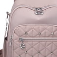 thumbnail image 5 of Stylago Womens Fashion Backpack Nylon Water Proof Schoolbag Daypack Detachable Strap Multiple Compartments Laptop Bags Purple, 5 of 8