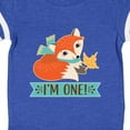 thumbnail image 4 of Inktastic 1st Birthday Woodland Fox 1 Year Old Boys or Girls Baby Bodysuit, 4 of 5