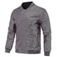 thumbnail image 2 of Chaqueta informal con lentejuelas para hombre, abrigo con cremallera y estilo bomber para fiesta, 2 of 5