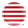 thumbnail image 2 of Linnome Independence Day Paper Plates 10 Pcs 9 Inch for Party Disposable Dinner Plates Multicolor#02, 2 of 6