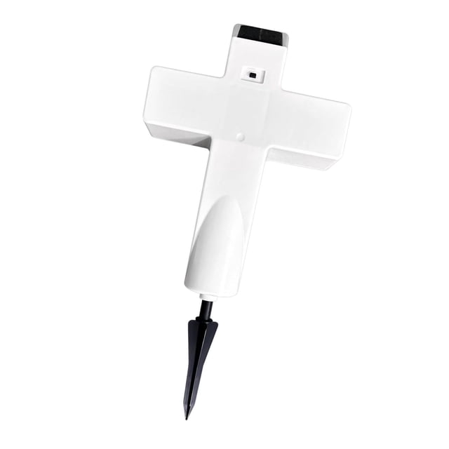 Luz Solar , accesorio de iluminación de lápida, lámpara Led con estaca, iluminación Solar de cementerio para , césped, decoración de