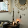 thumbnail image 5 of Zeckos Hand Carved Wood African Giraffe Home Décor 36 inch, 5 of 7