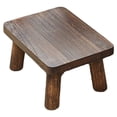 thumbnail image 4 of Miangastore Wooden Step Stool Rectangle Wooden Stool Small Wooden Stool Foot Stool for Kitchen, 4 of 9