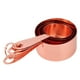 thumbnail image 5 of Taza de cuchara medidora, 4 piezas Cuchara medidora de acero inoxidable de oro rosa Taza medidora de acero inoxidable Características líderes en su clase, 5 of 8
