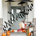 thumbnail image 4 of Halloween Mailbox Cover Pumpkin, Gothic Bat Skull Spider Waterproof 18"" X 21"" Magnet Mailboxes Cover, Fall Standard Size Mailbox Wraps Post Letter Box Cover Outdoor Decorations, 4 of 6