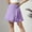 Skirts for women-Purple, variant on Homenesgenics Skirt for Women Plus Size Women's Fashion Sequins Solid Color High Waist Stretch Short Skirt Purple L