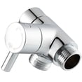 thumbnail image 1 of Brazo de ducha de baño de cobre, separador de agua, boquilla de una entrada y dos salidas, válvula desviadora, válvula de conmutación de tubería de ducha de baño, tres vías, 1 of 5