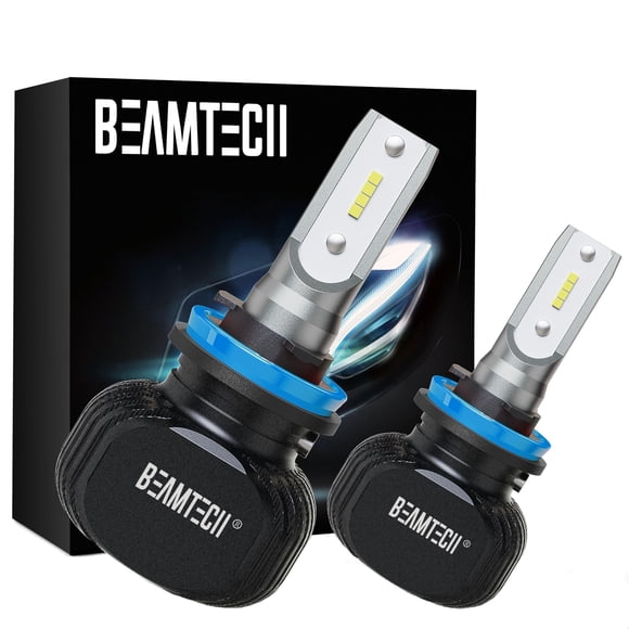 Faros antiniebla BEAMTECH serie S1, bombillas H11 un 300% más brillantes (paquete de 2)
