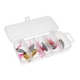 thumbnail image 1 of S SERENABLE Spoon Hard Fishing Baits Metal Bionic Baits With Single Hook Feather, 1 of 7