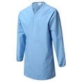 thumbnail image 3 of 7Encounter Unisex Multifunctional Long Sleeves Wrap Smock Light Blue Size L/XL, 3 of 4
