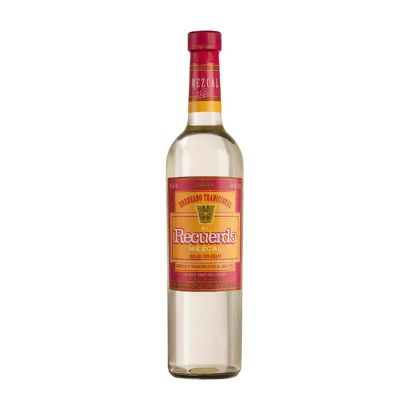 Pack de 4 Mezcal Recuerdo De Oaxaca Abocado con Gusano 750 ml