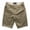 Khaki, variant on WIZUTIZ Cargo Shorts for Men Stretch Waist 5 Inch Button Fly Work Chino Short Pants Golf Accessories Business Casual with Pocket