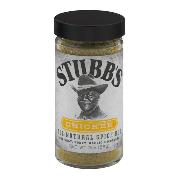 2 Pack Stubb S Legendary Chicken Spice Rub 2 Oz Bottle Walmart Com Walmart Com