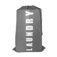 thumbnail image 1 of MIRACLE Smile Shape Nylon Laundry Bag Wash Me Travel Storage Pouch Machine Washable Dirty Clothes Organizer Wash Drawstring Bag, 1 of 8