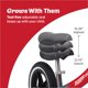 thumbnail image 4 of Bicicleta de equilibrio Radio Flyer Air Ride con llantas de goma de 12" roja, 4 of 8