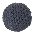 thumbnail image 6 of DecMode Blue 4" Handmade Decorative Ball Jute Rope Orbs & Vase Filler with Varying Designs (4 Count), 6 of 10
