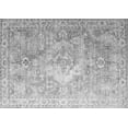thumbnail image 1 of Ahgly Company Indoor Rectangle Medallion Gray Traditional Area Rugs, 6' x 9', 1 of 1