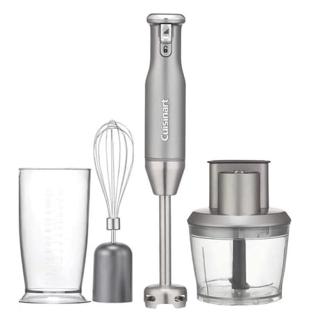 Cuisinart HB‑400PC Variable Speed Immersion Blender with Food Processor