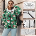 thumbnail image 2 of Yuyamidu Zip Up Christmas Sweatshirts Cat Sweatshirts for Women Clothing Oversized Hoodies for Women Trendy Clothes Trendy Plus Size Womens Zipper Sweatshirt L, 2 of 8