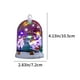 thumbnail image 3 of Adornos navideños, luces navideñas de colores, árbol de Navidad, luz de noche pequeña, colgante de escritorio, árboles de Navidad de escritorio, adornos de paisajes nevados, regalos de Navidad, luces, 3 of 6