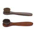 thumbnail image 3 of Wooden Long Handle Brushes Bristle Horse Hair Shoe Polish Applicator Polish Dauber Boot Buffing, 3 of 5