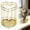 C, variant on Gold Heart-Shaped Metal Pen Holder, Wireframe Desk Organizer, Decorative Pen Cup for office, Vanity & Home - for Pens, Makeup Brushes and Small office Supplies