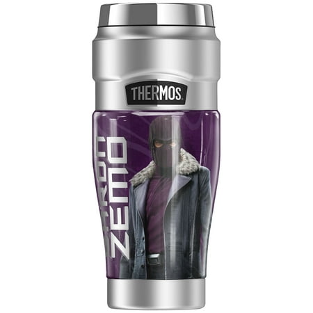 

Marvel - The Falcon And The Winter Soldier Baron Zemo Violet Pose THERMOS STAINLESS KING Stainless Steel Travel Tumbler Vacuum insulated & Double Wall 16oz