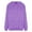 Purple, variant on VANLOFE Long Sleeve Warm Color Solid Women's Sweater for Winter All-match Winter Hoodie for Women Daily Hoodie Clean Without Printing Sweater M Blue