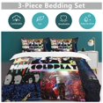 thumbnail image 5 of Maroon 5 Breathable Soft Surface Comfortable Texture Hotel Style Duvet Cover Sets with Zipper Closure, 5 of 5