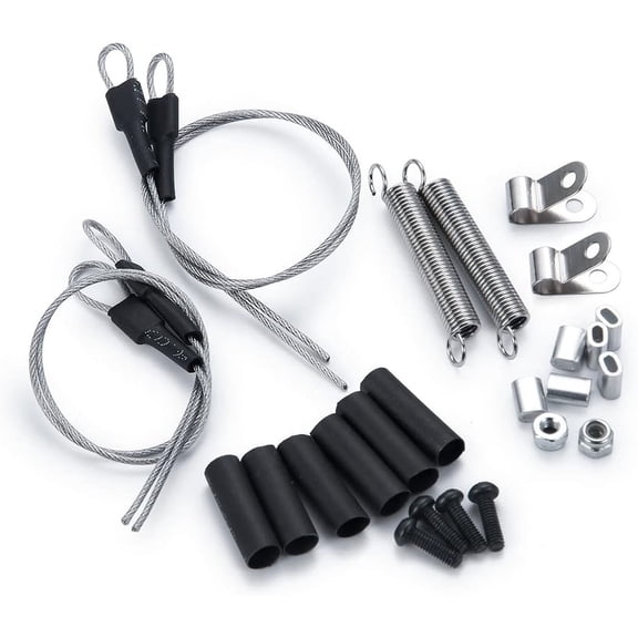 Steel Limb Riser Silver Cable SCX6 Upgrades 1/6 RC Crawler Car Accessories