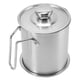 thumbnail image 1 of Recipiente colador de aceite Jadeshay de acero inoxidable para grasa de tocino, 1 of 12