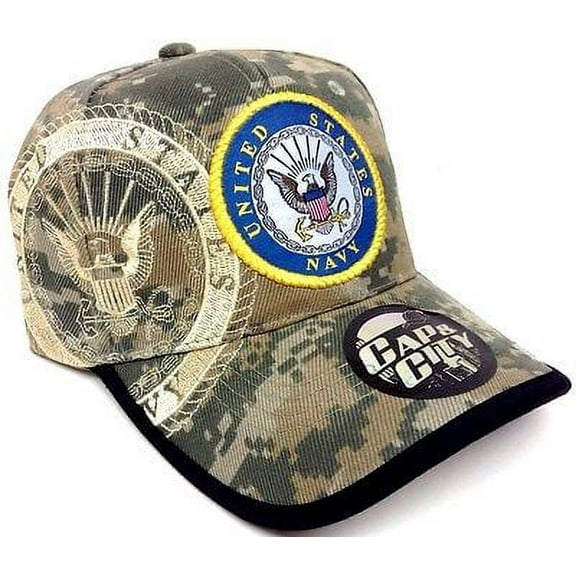 United States Navy Digital Camo Adjustable Curved Bill Hat
