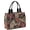 Red, variant on Hsqqdc Floral Print Canvas Tote Bag, Large Capacity Work Shoulder Handbag