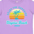 thumbnail image 4 of Inktastic Summer Enjoy the Sunshine Virginia Beach Virginia in Blue Boys or Girls Toddler T-Shirt, 4 of 5