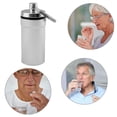thumbnail image 4 of Botella De Almacenamiento De Medicamentos Botella De Almacenamiento De Medicamentos Caché de aluminio pastillero mini botella de almacenamiento impermeable ciclismo (plata), 4 of 6
