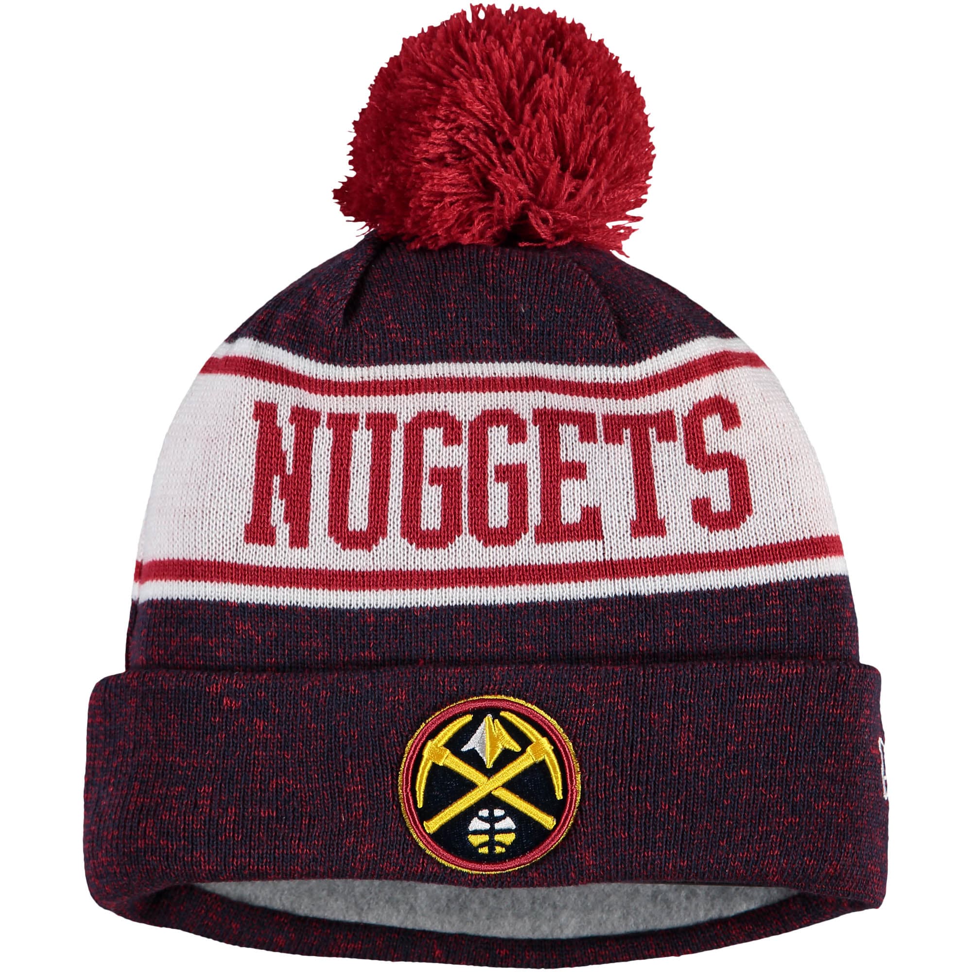 Denver Nuggets Banner Cuffed Knit Hat 