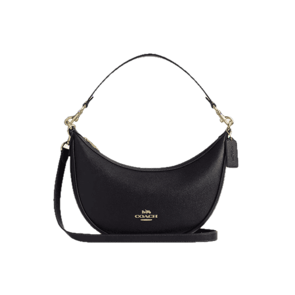 Coach Aria Shoulder Bag In Black